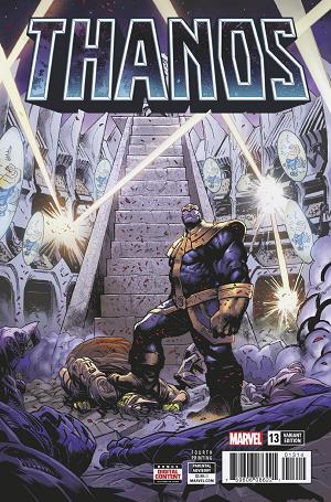 Thanos #13 4TH PTG SHAW cover