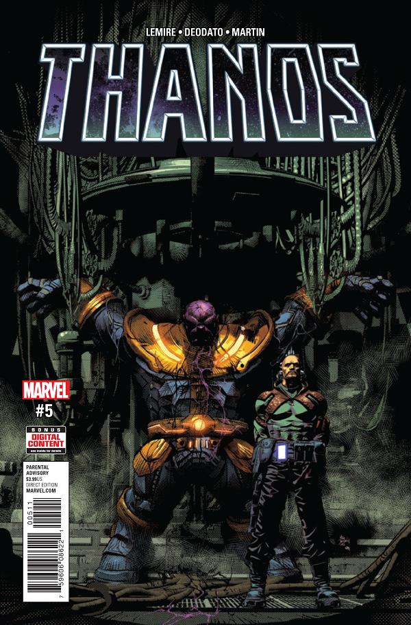 Thanos #5  cover