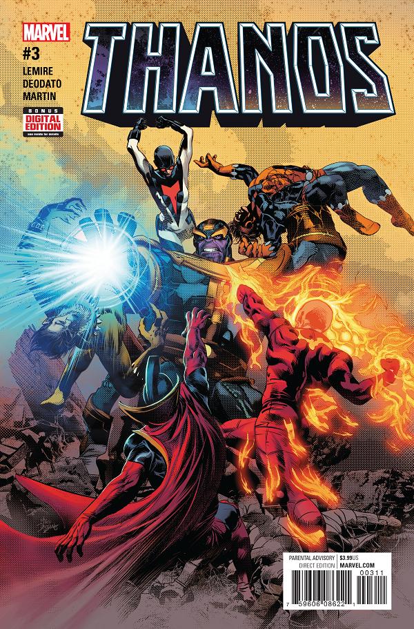 Thanos #3  cover