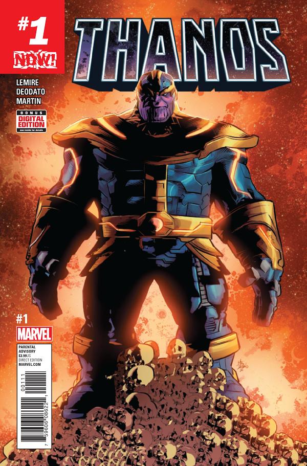 Thanos #1  cover