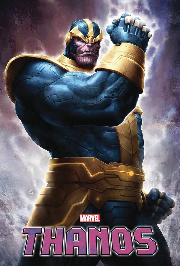 Thanos #1 variant cover by Lim