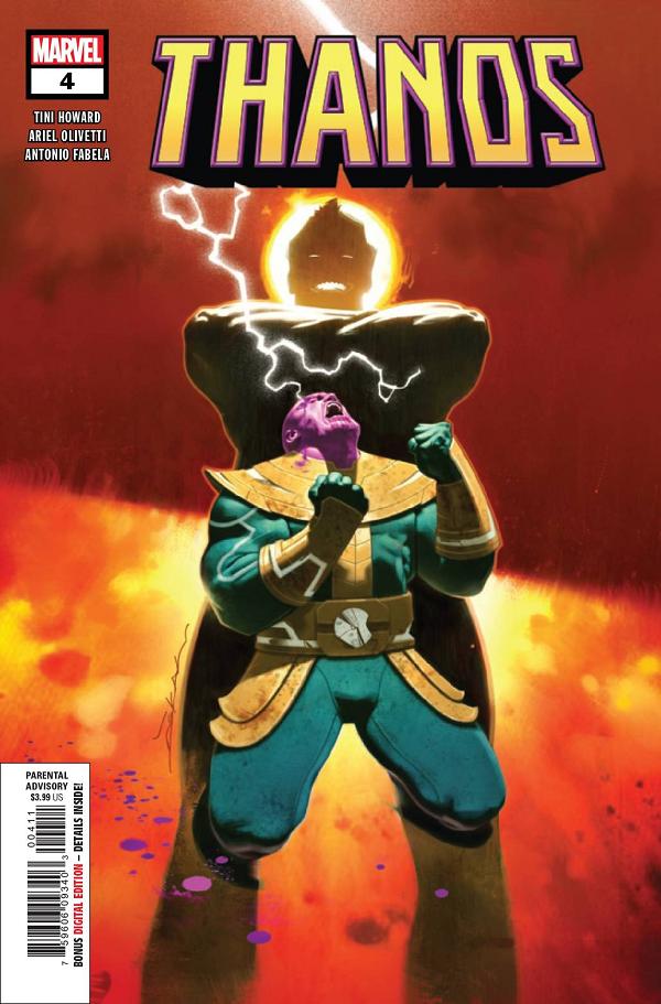 Thanos #4  cover