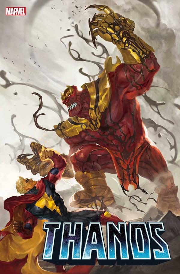 Thanos #4 variant cover by Sunghan Yune