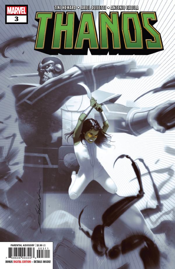 Thanos #3  cover