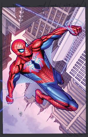 Thanos #3 (OF 6) BRADSHAW SPIDER-MAN WORLDWIDE SUIT cover