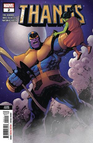 Thanos #2 (OF 6) 2ND PTG OLIVETTI cover