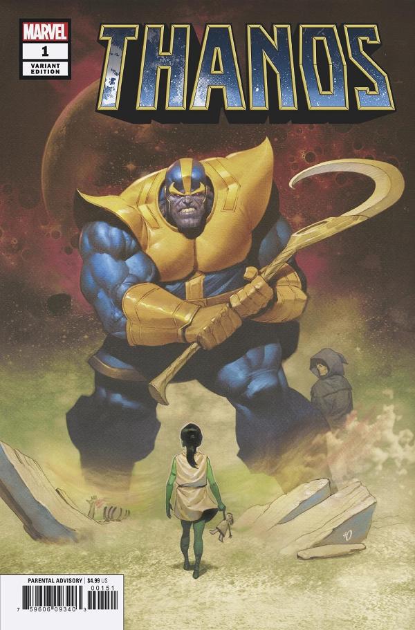 Thanos #1 (OF 6) OLIVETTI cover