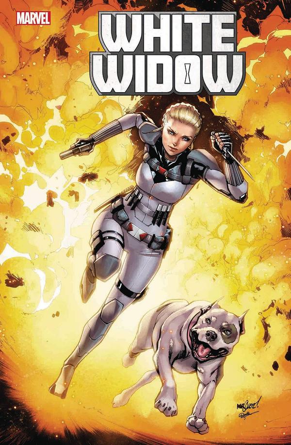 White Widow #4 cover
