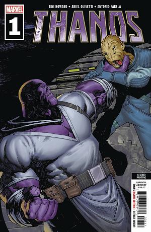 Thanos #1 (OF 6) 2ND PTG OLIVETTI cover