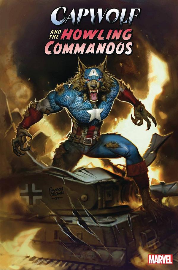 Capwolf Howling Commandos #1  cover
