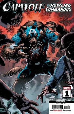 Capwolf Howling Commandos #1 2ND PTG CARLOS MAGNO cover