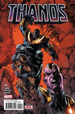 Thanos #4  cover