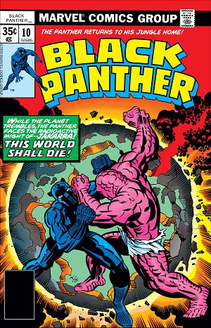 Black Panther #10 cover