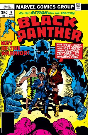 Black Panther #8  cover