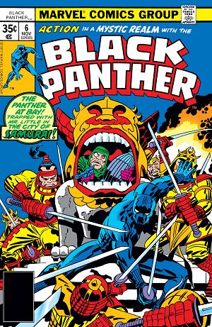 Black Panther #6  cover