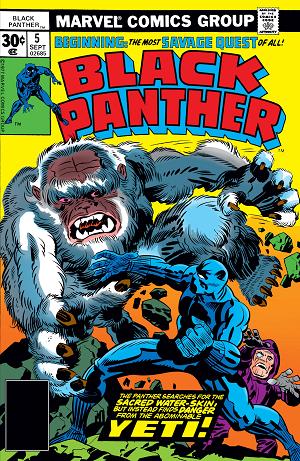 Black Panther #5  cover