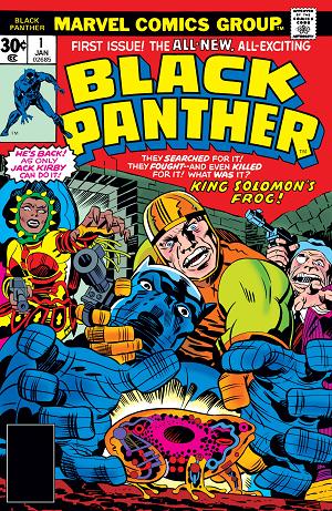 Black Panther #1  cover