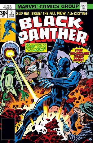 Black Panther #2  cover