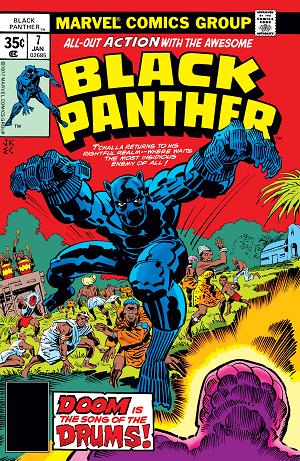 Black Panther #7  cover