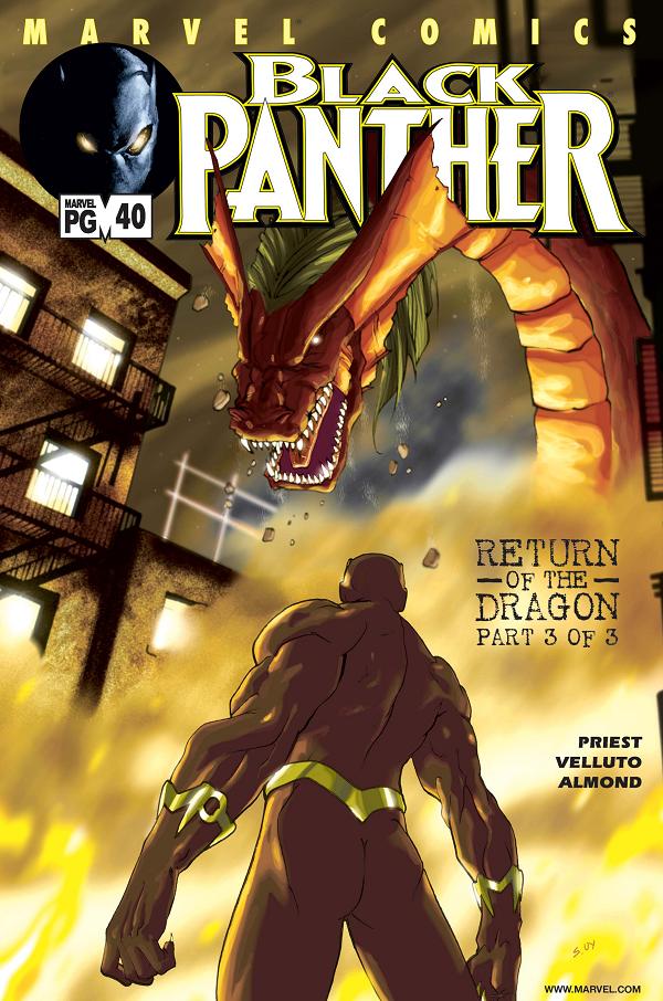 Black Panther #40  cover