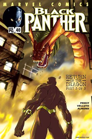 Black Panther #40 cover