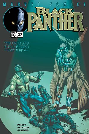 Black Panther #37 cover