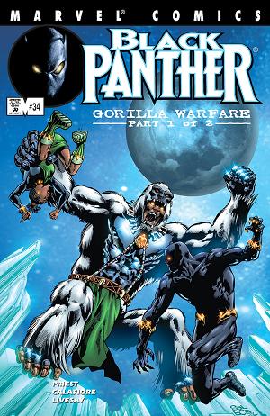 Black Panther #34 cover