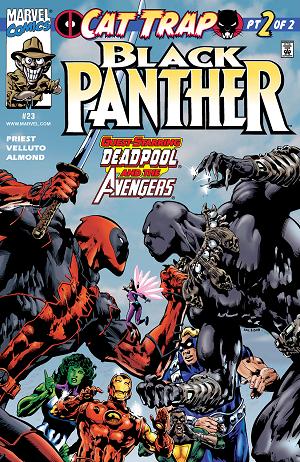 Black Panther #23  cover