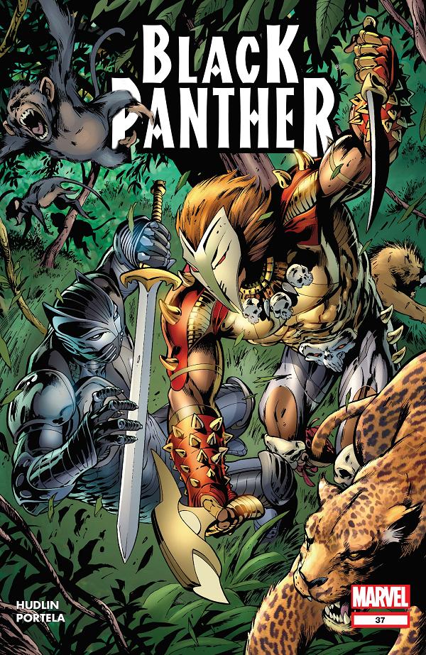 Black Panther #37 cover