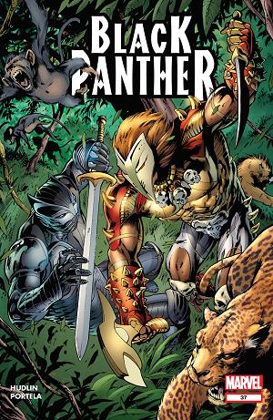Black Panther #37 cover