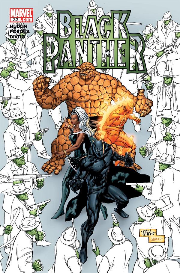 Black Panther #32  cover