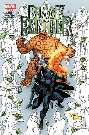 Black Panther #32 cover