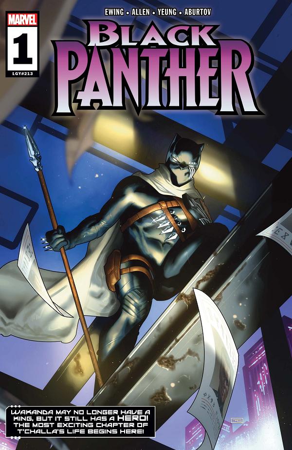 Black Panther #1  cover