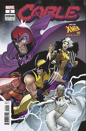 Cable #2 EMA LUPACCHINO X-MEN 97 HOMAGE cover