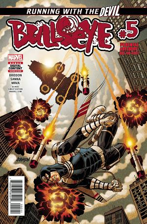 Bullseye #5 cover