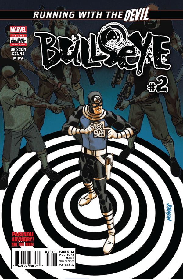 Bullseye #2  cover