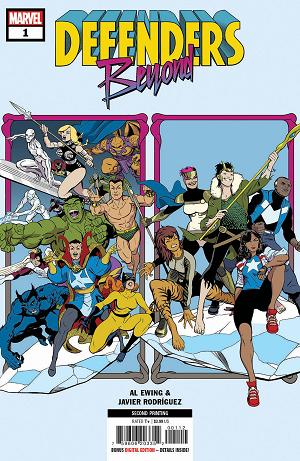 Defenders Beyond #1 (OF 5) 2ND PTG RODRIGUEZ cover