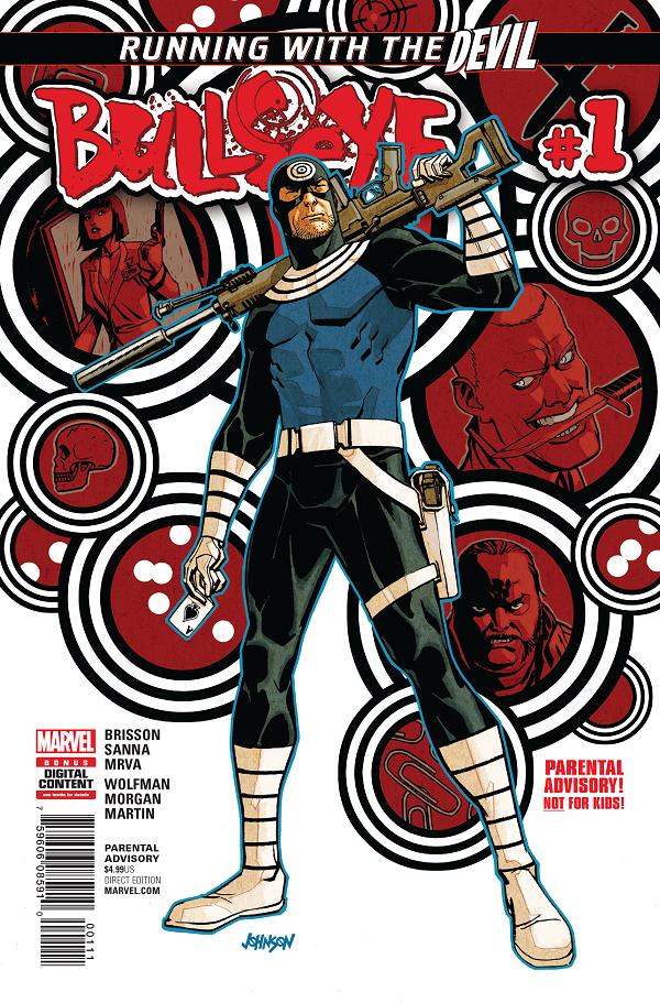 Bullseye #1  cover