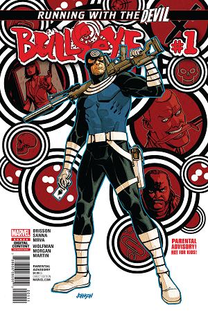 Bullseye #1 cover