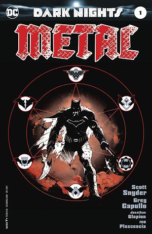 Dark Nights Metal #1 (OF 6) B&W MIDNIGHT RELEASE cover