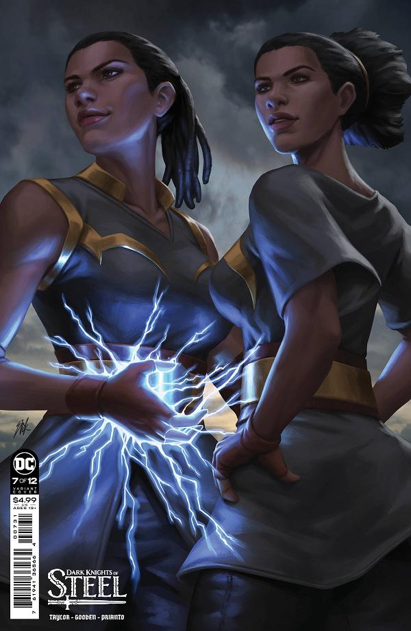 Dark Knights Of Steel #7 CVR B EJIKURE CARD STOCK VA cover