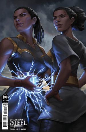Dark Knights Of Steel #7 CVR B EJIKURE CARD STOCK VA cover