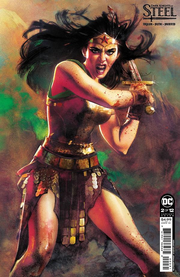 Dark Knights Of Steel #2 CVR B MIDDLETON CARD STOCK cover