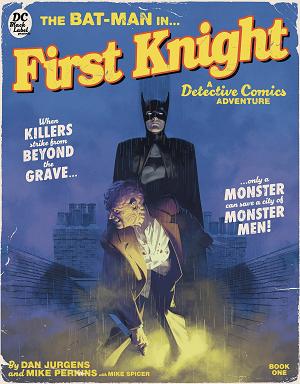 The Bat-Man First Knight #1 CVR C ASPINALL PULP cover