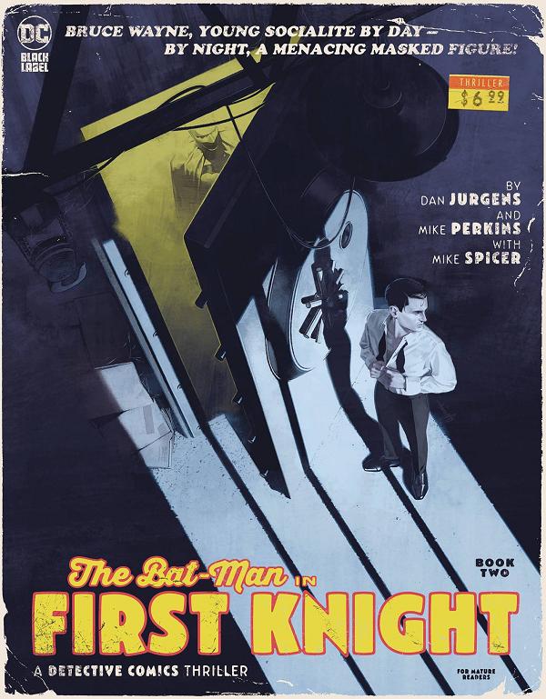 The Bat-Man First Knight #2 CVR C (OF 3) CVR C PULP NOVEL cover