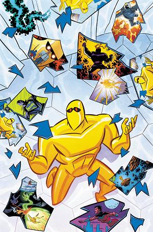 Justice League Infinity #4 cover