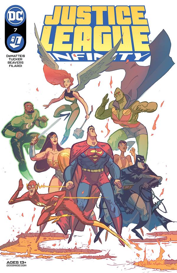 Justice League Infinity #7 cover