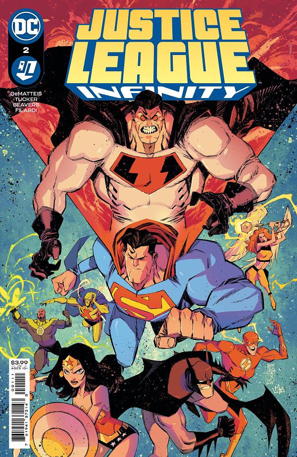 Justice League Infinity #2 cover