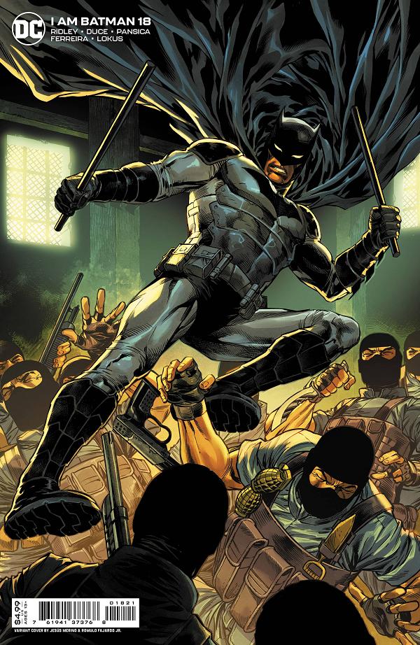 I Am Batman #18 CVR B CVR B JESUS MERINO CARD STOCK cover