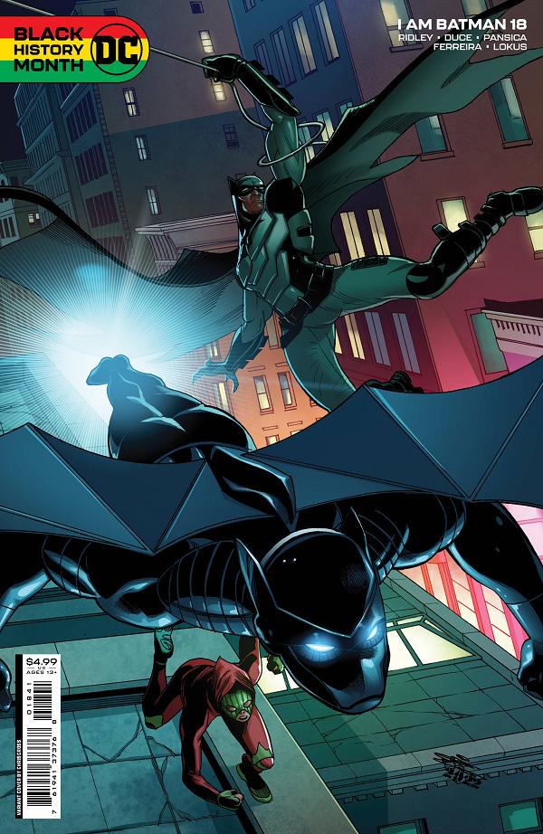 I Am Batman #18 CVR C CHRISCROSS BLACK HISTORY MONTH CARD VA cover